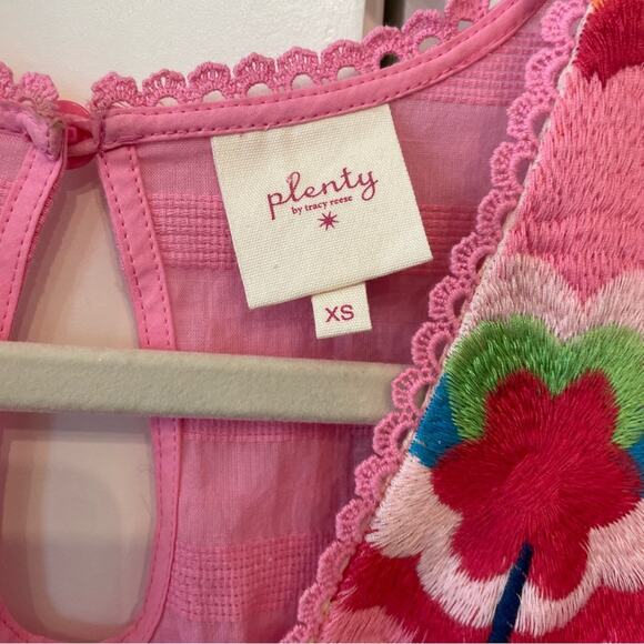 Anthro Plenty by Tracy Reese Embroidered Blouse - Picture 5 of 7